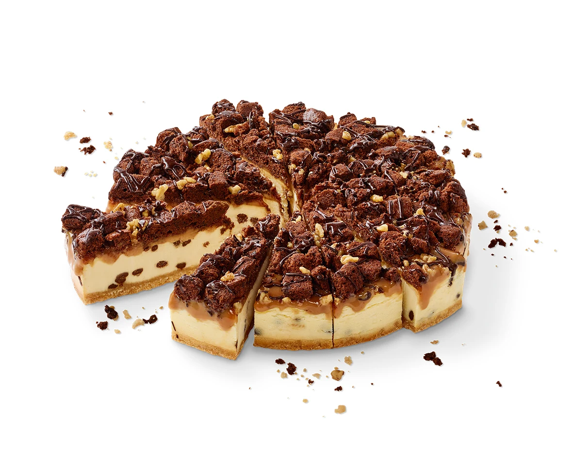 Caramel Brownie Cheesecake